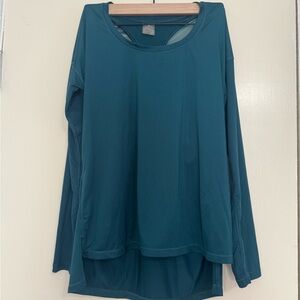 CALIA by Carrie Underwood Teal Long Sleeve Top